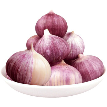 大独蒜头云南农家香蒜独蒜生鲜大蒜头干蒜头紫皮红