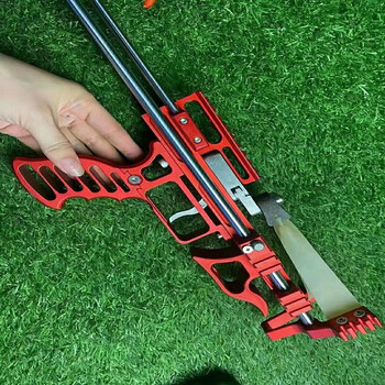 猎瑞蒂宾猫头鹰新款伸缩直杆弹弓大全加厚管壁耐用户外大弹力长杆伸缩