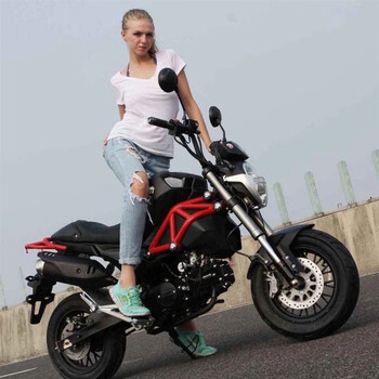 小猴子摩托车125小怪兽机车春风狒狒小暴龙男女电摩72v整车可上牌