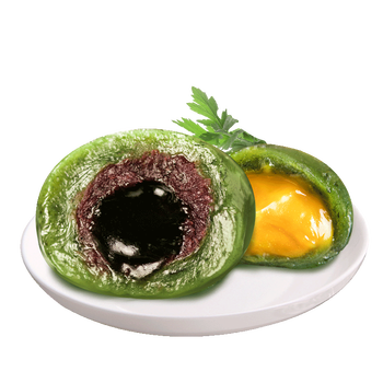 蛋黄肉松团*1 芒果味青团*1