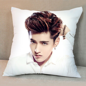 exo吴亦凡抱枕diy照片枕头大学生宿舍抱枕生日日礼物 吴亦凡抱枕10