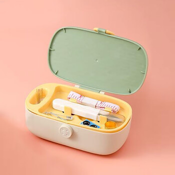 川诺 家用多功能针线收纳盒便携式针线盒针线包套装手缝针收纳盒 6809