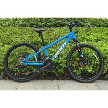 捷安特新款atx610铝合金青少年学生男女孩儿童越野变速山地自行车24寸