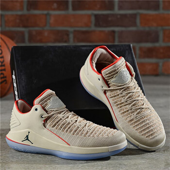 aj32郭艾伦罚球线low男鞋 乔32北卡蓝威少黑水泥中国年女鞋篮球鞋