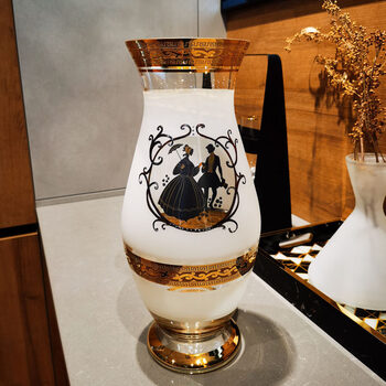 捷克bohemia波西米亚水晶玻璃花瓶水晶花瓶欧式装饰花瓶 【【【头像