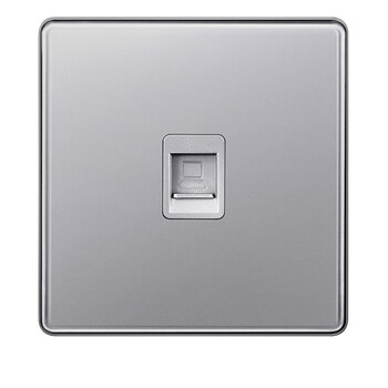 86型暗装灰色开关面板 亚克力有机玻璃灰色插座五孔二三插带开关插座