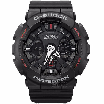 卡西欧手表男g-shock时尚潮流防震防水运动石英男表 ga-120-1a
