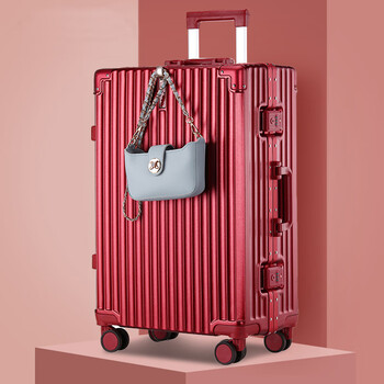 行李箱结婚陪嫁红色一对女用皮箱结婚用小红箱子拉杆箱新娘嫁妆红色箱