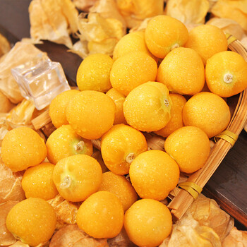 姑娘果 东北特产新鲜黄菇娘 当季水果灯笼果现摘【图片 价格 品牌