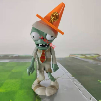 发光魔音甜芋坚果椰子玉米植物僵尸玩具 大号 硬:埃及路障-法老僵尸