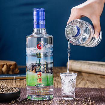 雪山清(x.s)漾濞纯粮酿造好酒45度精品荞酒400ml 6瓶