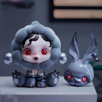 【优选好礼】pop·mart泡泡·玛特 skullpanda食梦动物系列盲盒 sp7代