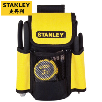 史丹利（Stanley）工具包套装 高级电工工具包组套11件套（内配万用表，作业腰包） 92-004