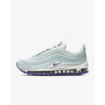 耐克女鞋nike air max 97子弹头气垫跑步鞋运动鞋921733 teal/white