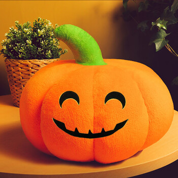 网红搞怪大号玩偶万圣节南瓜抱枕毛绒玩具大号布娃娃靠垫布偶玩偶创意