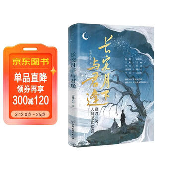 长安月下与君逢将唐代热门文人CP一网打尽 有趣有料有泪点  青春文学京东专享元白透光仿胶片小卡