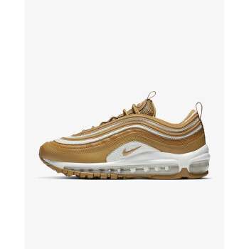 耐克女鞋nikeairmax97子弹头气垫跑步鞋运动鞋921733wheatgoldgold