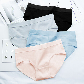 内衣 舒适性感蕾丝女短裤内裤女棉质 三角女式无痕少女系女士中腰女生