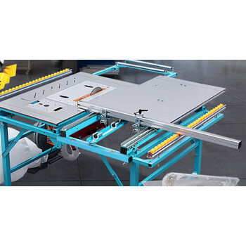 快宜点无尘子母锯木工锯台多功能一体机左推精密折叠推台锯工作台