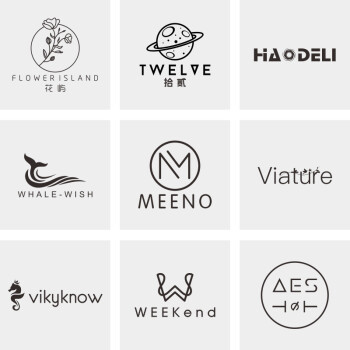 logo设计原创商标公司企业标志图标卡通字体品牌店标制作满意为止网店