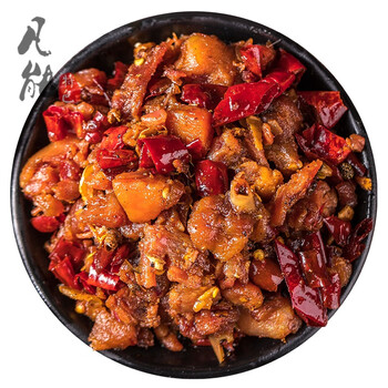 自贡冷吃兔麻辣兔肉兔子肉成都兔头四川特产网红小吃小零食 麻辣味200