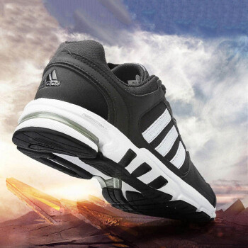 Adidas阿迪达斯男鞋 新款运动鞋经典EQT慢跑鞋子缓震休闲鞋耐磨跑步鞋 FW9995/EQT缓震 黑白灰 41