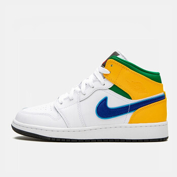 nike耐克air jordan 1 aj1乔1女篮球鞋 554725 糖果鸳鸯554725-128 36