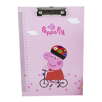 小猪佩奇儿童卡通a4竖式写字板夹手写板 创意办公文件试卷夹板夹学生