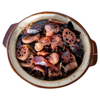 山东淄博名选博山特产酥锅熟食即食熟食私房菜砂锅装