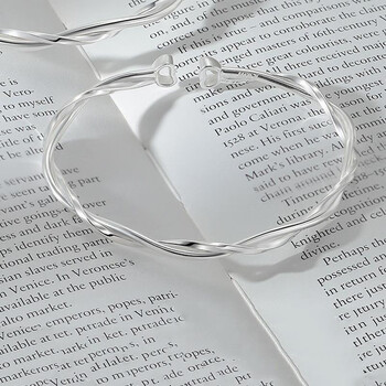 逸珀莫比乌斯环情侣999足银手镯一对小众韩版创意男女手链纪念礼物潮