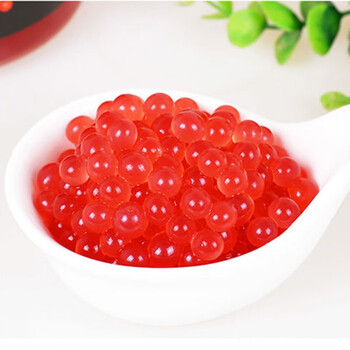 爆爆珠 3kg爆爆珠爆爆蛋珍珠奶茶甜品水果捞原料芒果草莓蓝莓优格等9