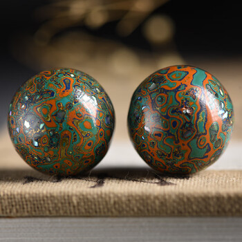 品饰匠大漆珠单珠散珠手工犀皮螺钿大漆工艺漆器520礼物送送女友送