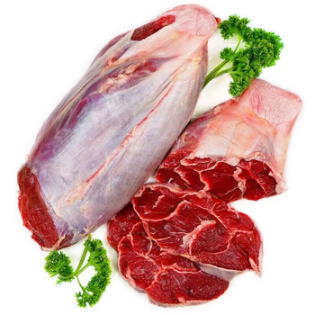 顺丰新鲜牛腱肉散养牛后腱原切不注水纯正黄牛肉福茹洲3斤装