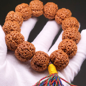 梦莹尼泊尔金刚菩提手串深清打底五瓣六瓣菩提子佛珠文玩手串男女手链