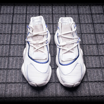 crazy byw尼克杨黑白天足篮球鞋男鞋室外篮球鞋透气耐磨运动鞋男 蓝