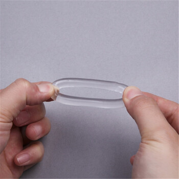 曹简男士硅胶提型环 硅胶高弹 显大透明内裤配饰提睾系带吊环男 透明