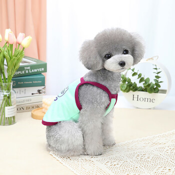 服饰春夏衣服泰迪贵宾博美宠物狗狗衣服 浅绿 xxl【图片 价格 品牌
