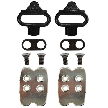 骑行鞋spd山地车锁踏脚踏甲板锁片螺丝禧玛诺自行车配件sh51锁片甲板