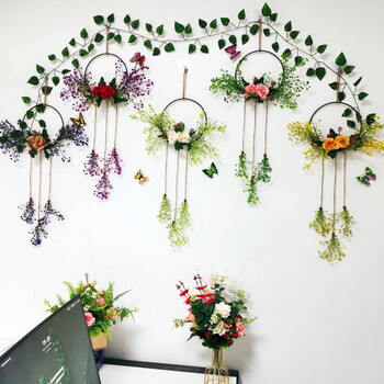 2022新款幼儿园教室布置吊饰花环装饰微景观壁挂幼儿园环创吊挂空中