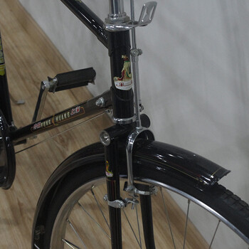 二八大杠自行车老式自行车复古自行车老款女款二八大杠老品车黑色男式