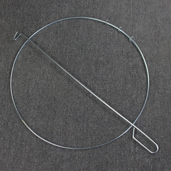 滚铁圈怀旧玩具儿童幼儿园风火轮推铁环实心铁金属铁质38cm圆金属手柄