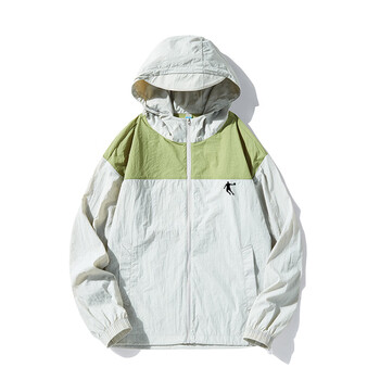 乔丹2023夏季新款男女拼色防晒衣防紫外线钓鱼防晒服户外运动皮肤衣