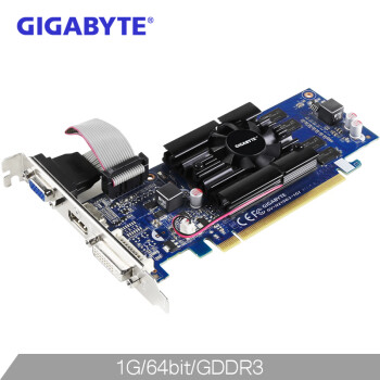(GIGABYTE)GeForce GT210 GV-N210D3-1GI 64bit GDDR3 1G豸ר/210Կ