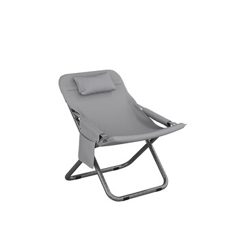 兰俊达酷诺菲可折叠椅午休晒太阳凳子阳台家用休闲椅子午睡办公室躺椅