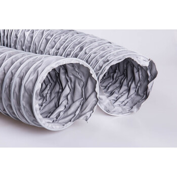 耐高温风管伸缩软管高压锅炉工业尼龙管帆布阻燃软接450度通风管