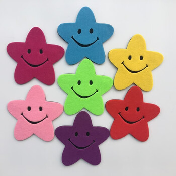 良米兮尘客(chenke)笑脸五角星道具运动会开幕入场式幼儿园大合唱舞蹈