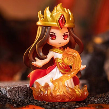 叶罗丽盲盒网红2022新款第四弹女孩玩具夜萝莉娃娃手办情公主摆件