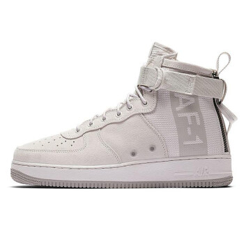 耐克nike air force 1 sf-af1 空軍一號男子中幫休閒板鞋 灰色 aj9502