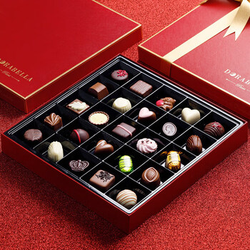 如胜比利时进口酒心巧克力礼盒装送女友手工零食生日礼物比利时进口