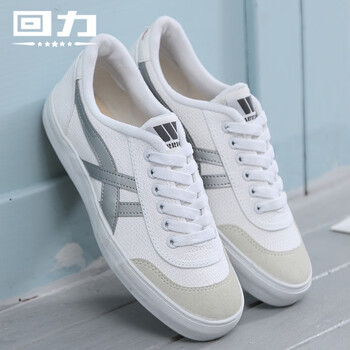 回力女鞋帆布鞋男鞋复古低帮运动户外跑步鞋子网球鞋小白鞋休闲鞋wk-1